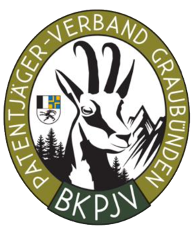 Logo BKPJV Gams neu farbig Logo Graubünden Patent Jäger Verband